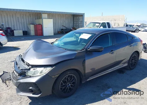 2016 Honda Civic Lx из США, поврежденный, VIN 19XFC2F58GE201095